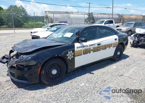 2016 Dodge Charger Police из США, поврежденный, VIN 2C3CDXKT7GH304261